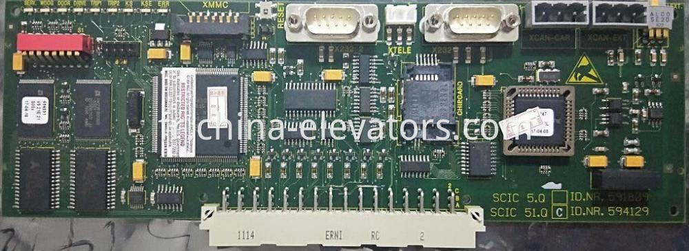 Schindler Elevator SCIC 51.Q Board 594129